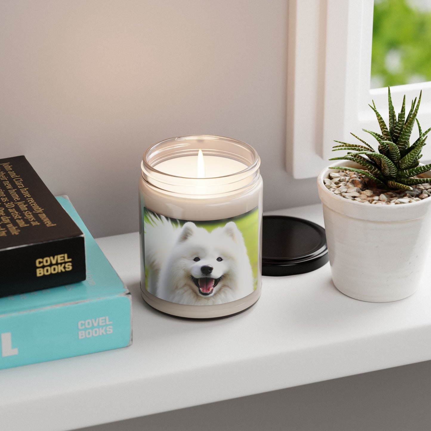 Samoyed- Scented Soy Candle, 9oz