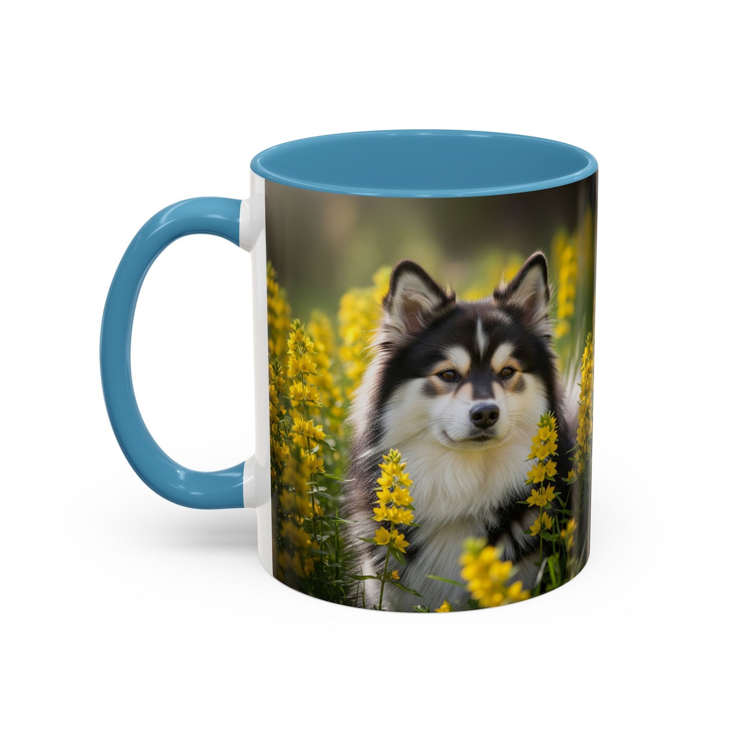 Taza con diseño de perro lapón sueco: el regalo perfecto para los amantes de los perros.