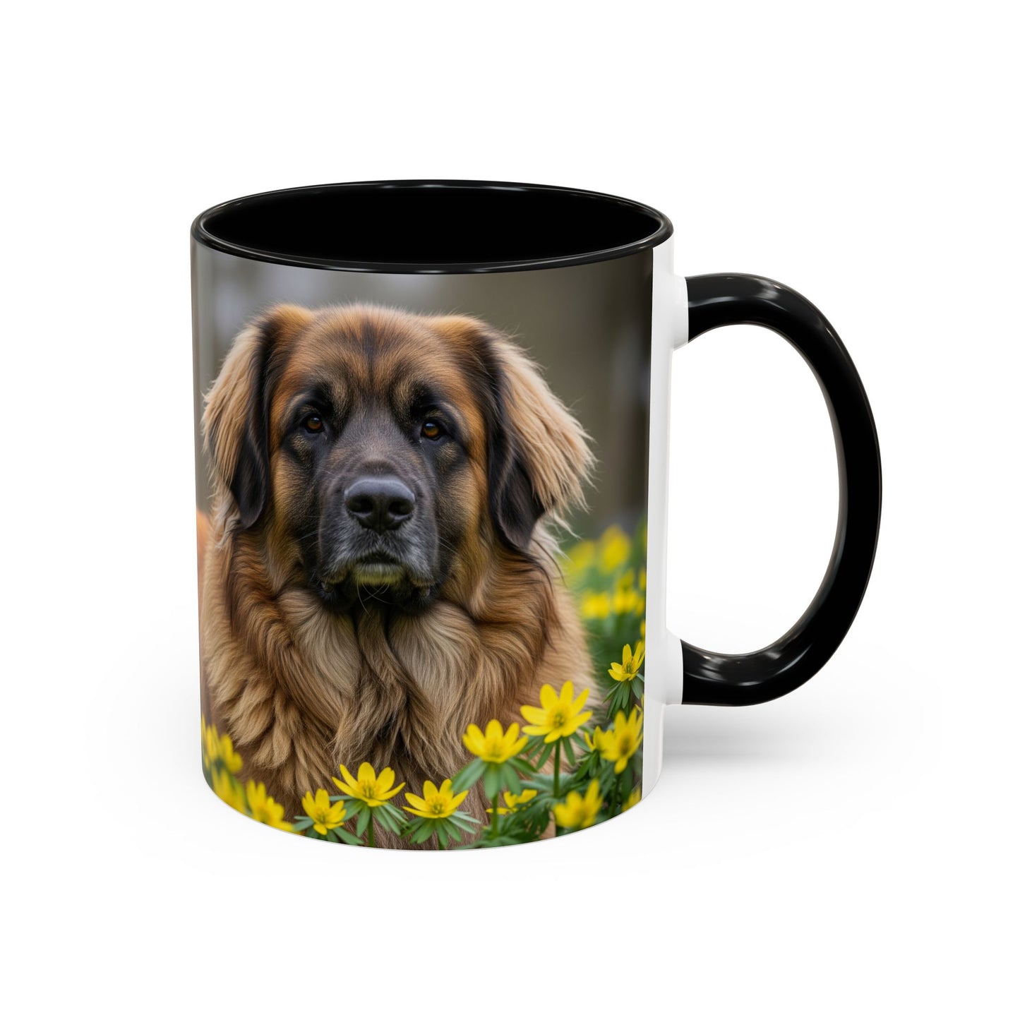 Taza con detalles de Leonberger: el regalo perfecto para los amantes de los perros
