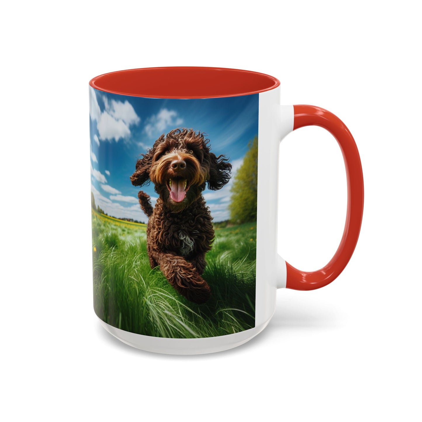 Wetterhoun Accent Coffee Mug - Perfect Gift for Dog Lovers