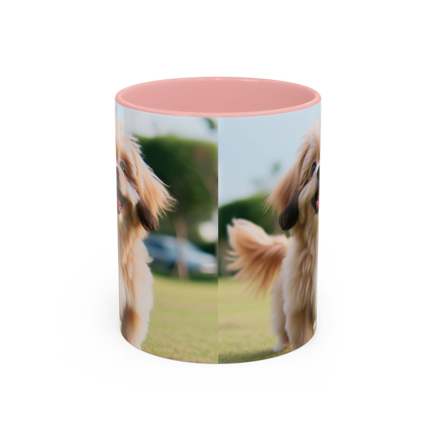 Taza de café con detalles de Pekapoo: el regalo perfecto para los amantes de los perros