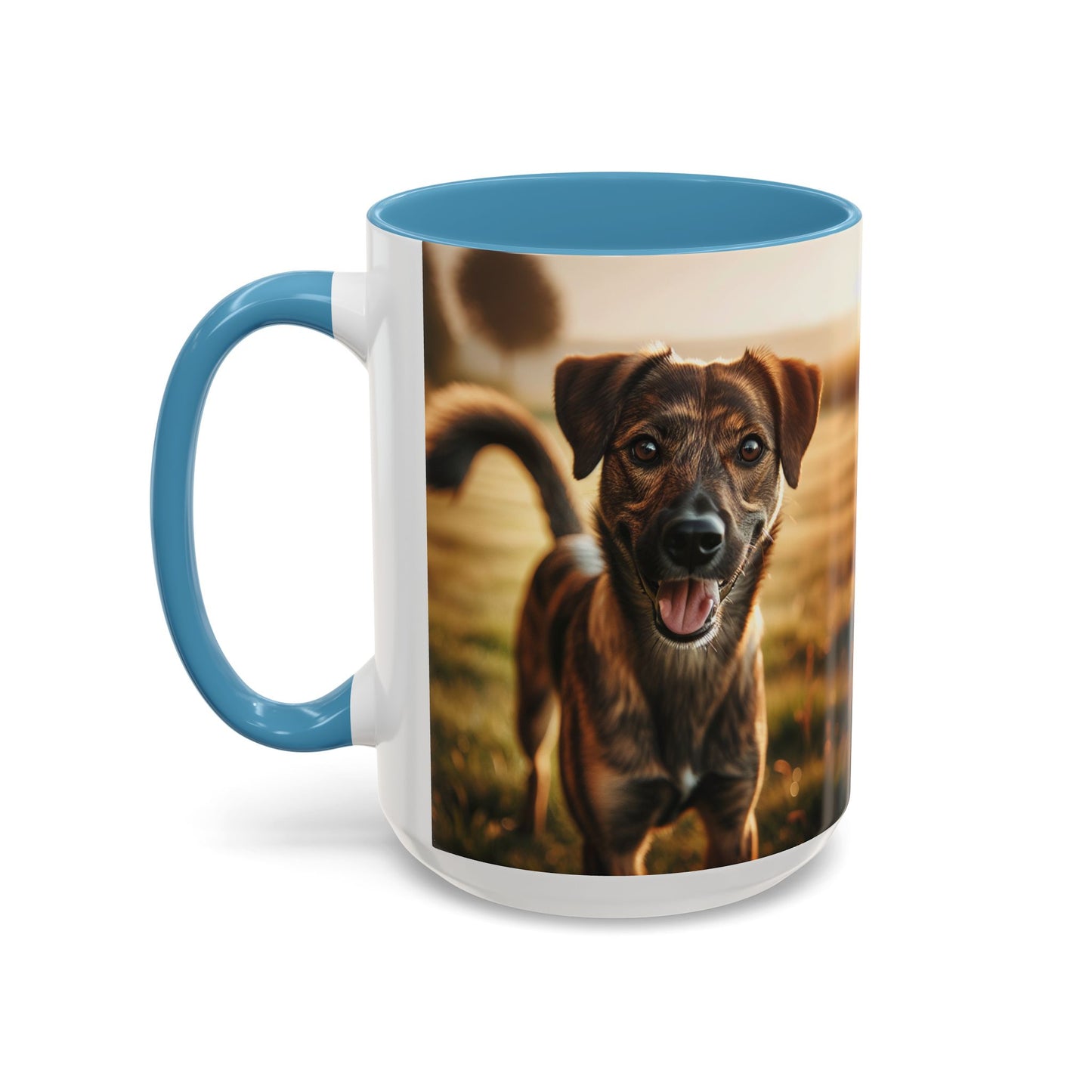 Mug à café Mountain Cur Accent - Cadeau idéal pour les amoureux des chiens
