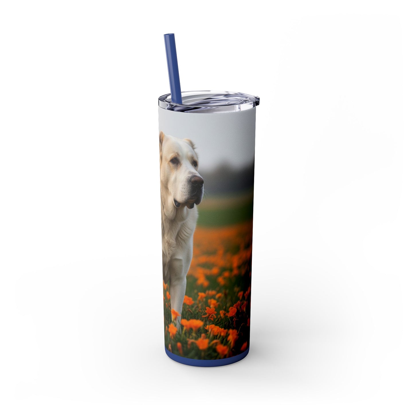 Gobelet isotherme à paille en forme de berger d'Asie centrale, 590 ml