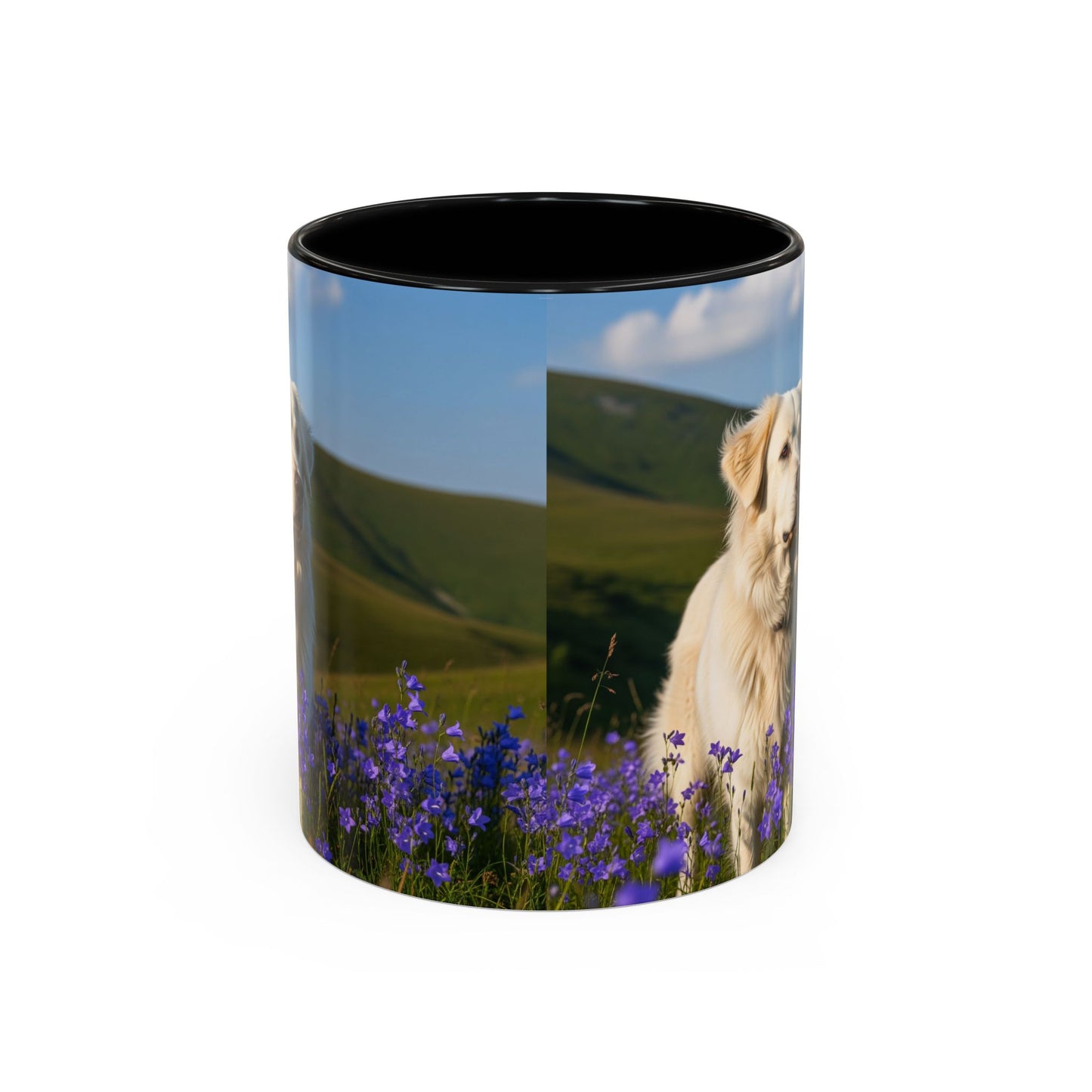 Mug à café avec motif Berger des Carpates roumain - Cadeau idéal pour les amoureux des chiens