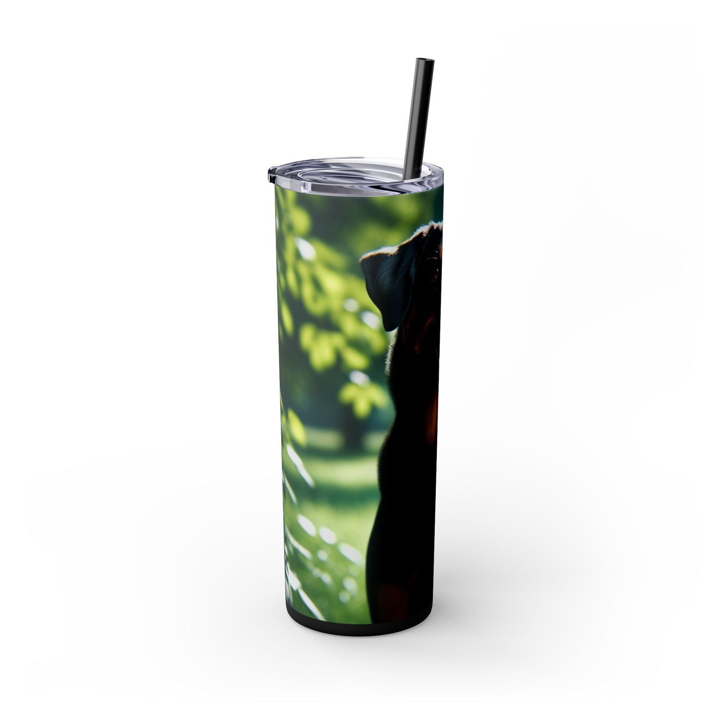 Beauceron Tumbler with Straw, 20oz