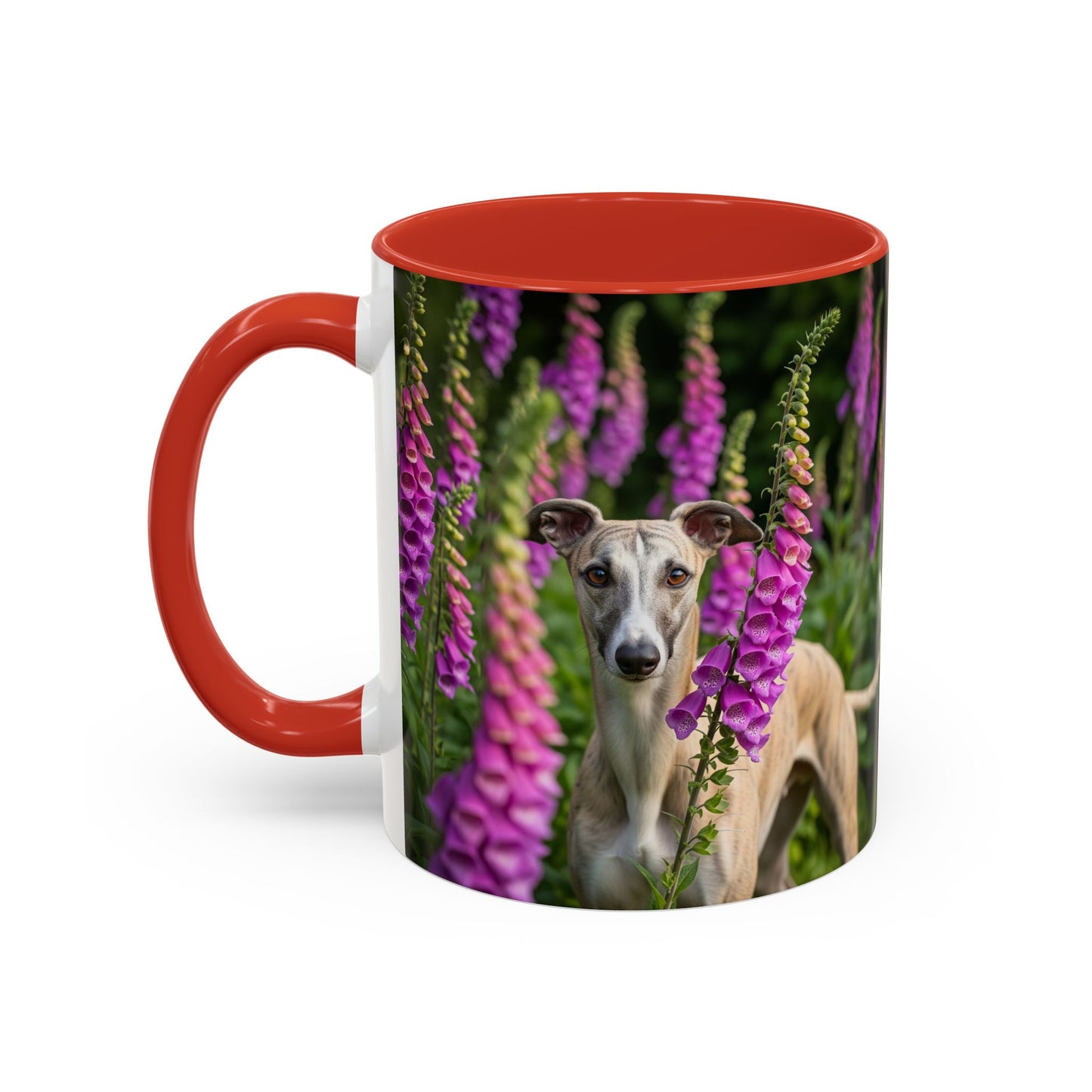 Whippet Accent Coffee Mug - Perfect Gift for Dog Lovers