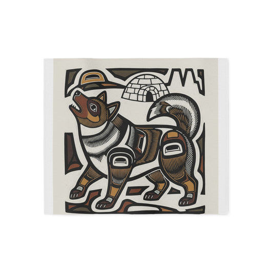 Canadian Eskimo Dog Sweatshirt Blanket