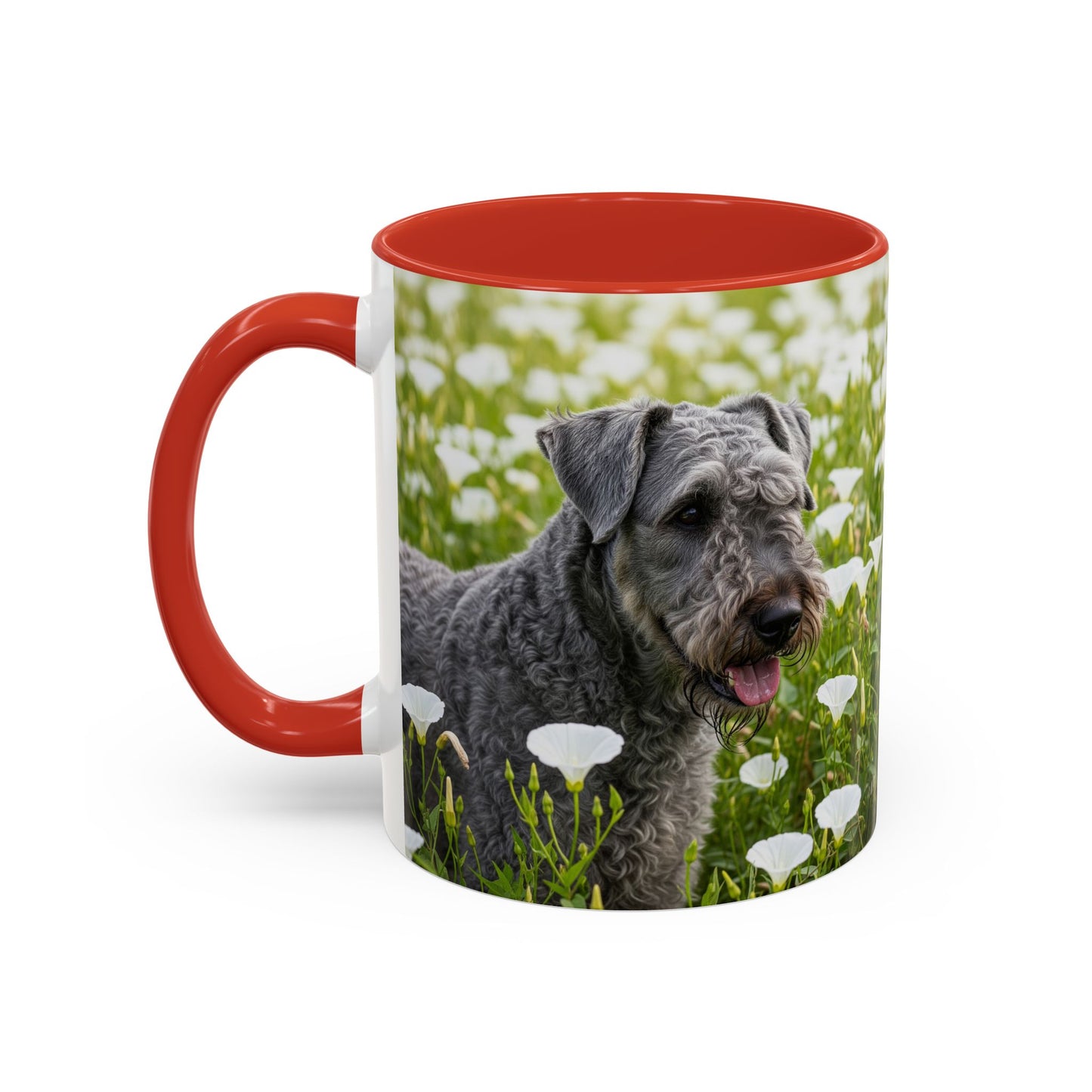 Taza de café con diseño de Kerry Blue Terrier: el regalo perfecto para los amantes de los perros.