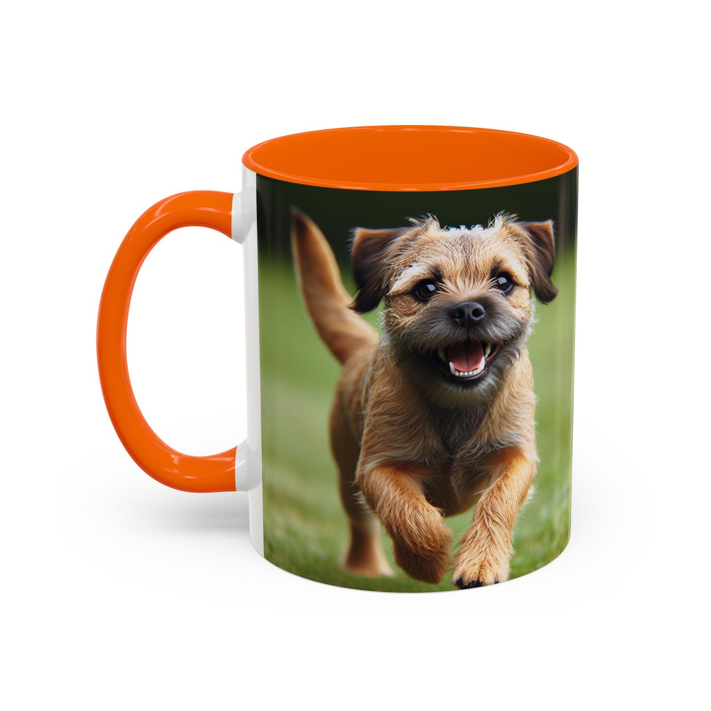 Border Terrier Accent Coffee Mug - Perfect Gift for Dog Lovers