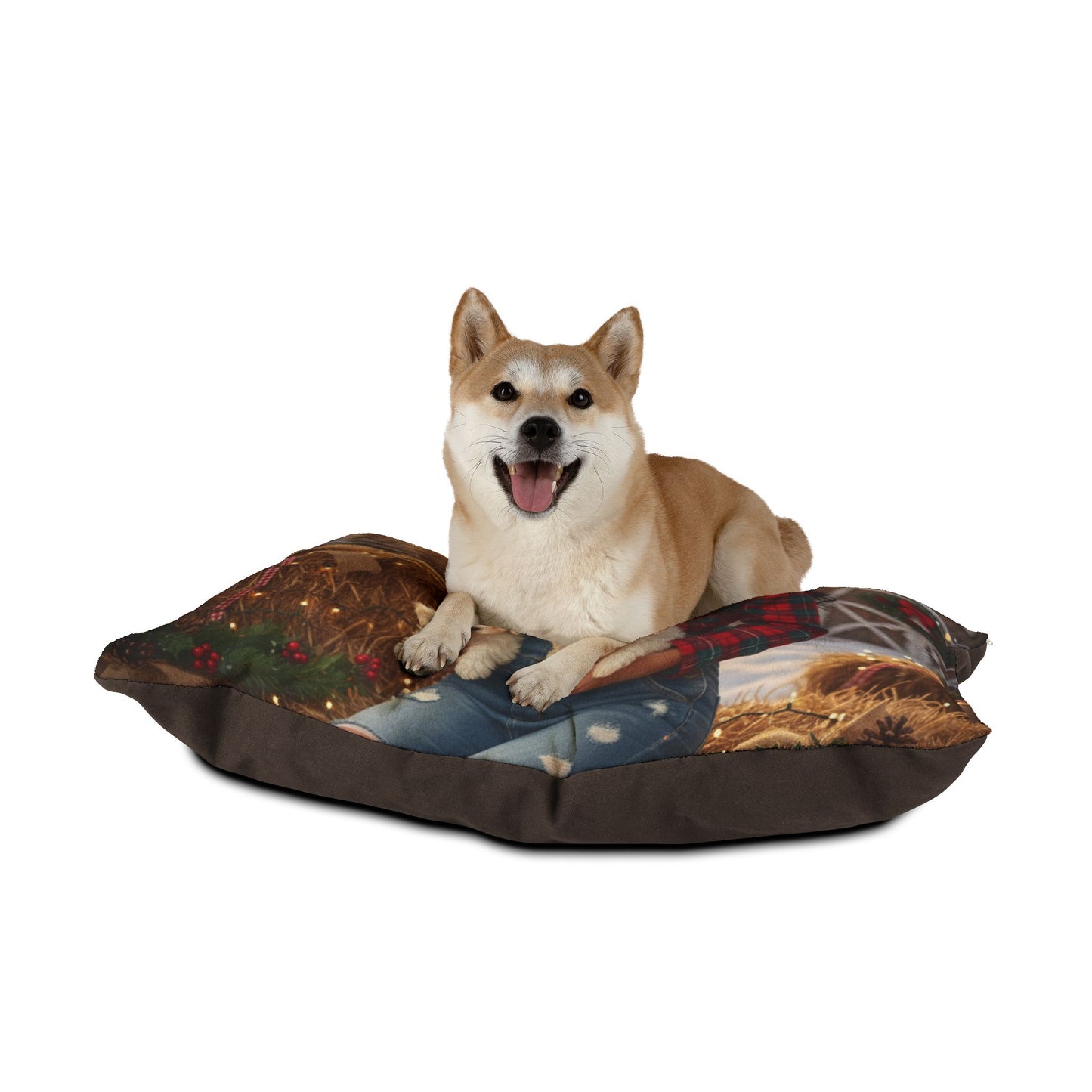 Holiday Farmhouse Pet Bed