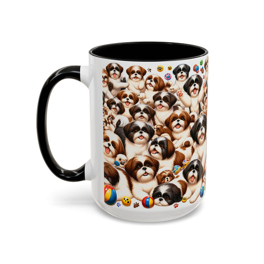 Shih Tzu Accent Coffee Mug - Perfect Gift for Dog Lovers