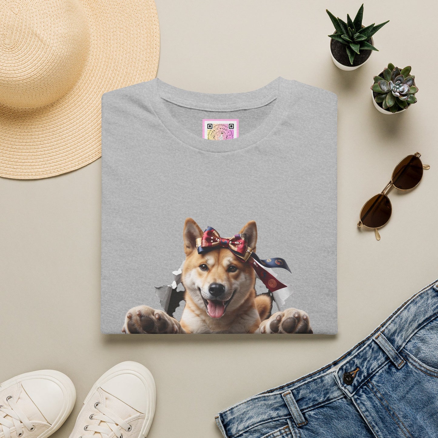 Korean Jindo Dog Tee Shirt