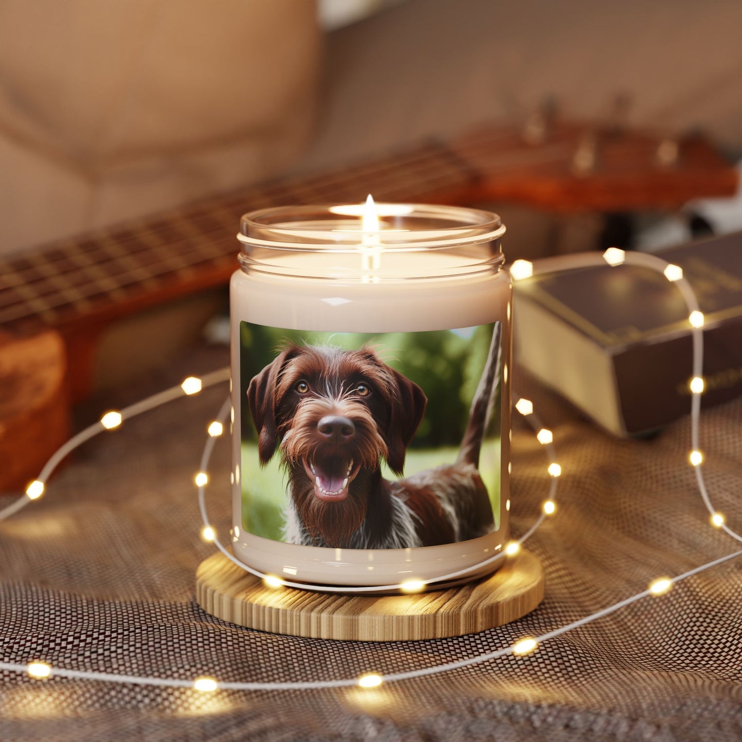 Wirehaired Slovakian Pointer- Scented Soy Candle, 9oz