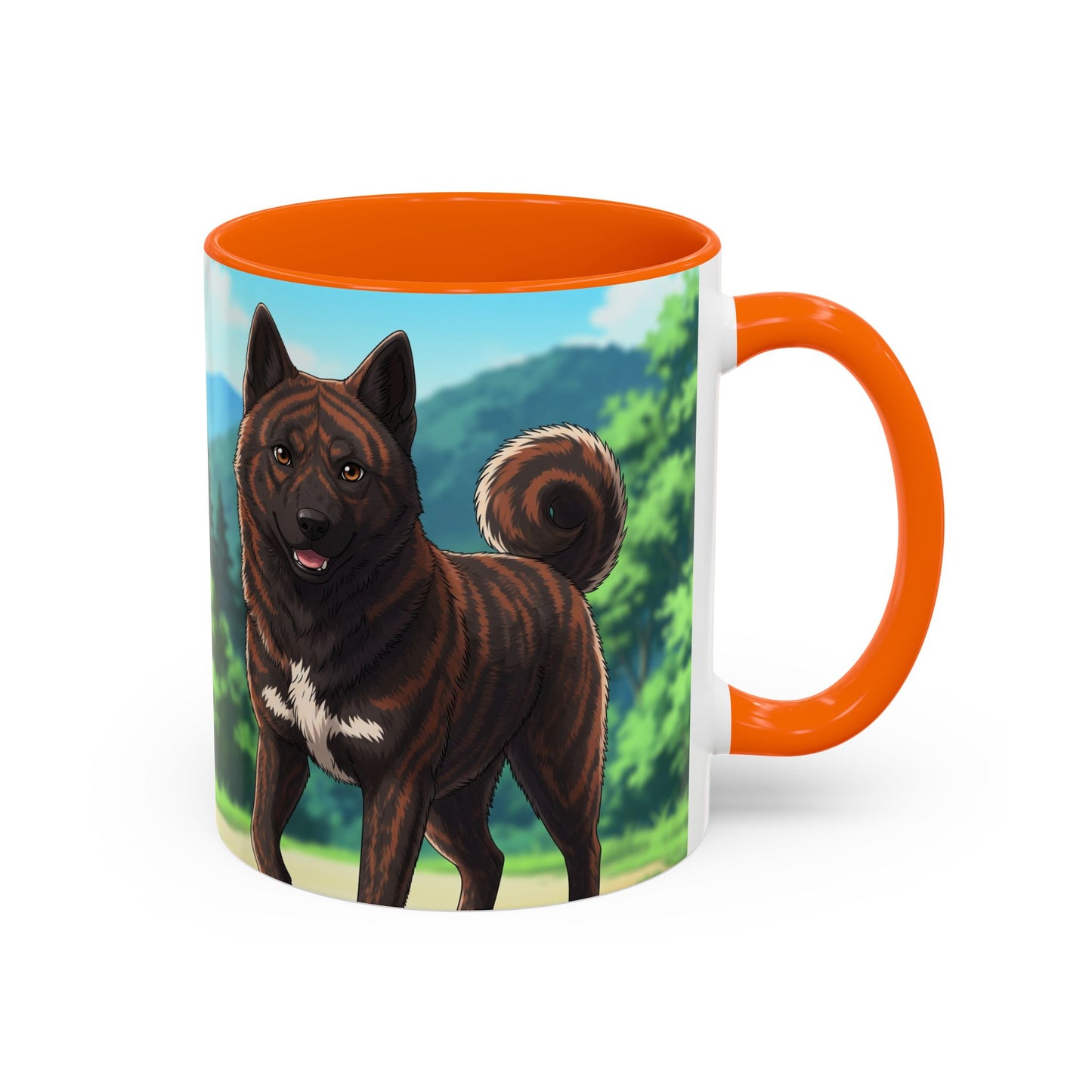 Mug à café Kai Ken Accent - Le cadeau idéal pour les amoureux des chiens