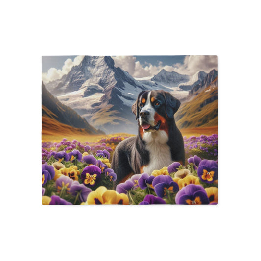 Greater Swiss Mountain Dog Sweatshirt Blanket