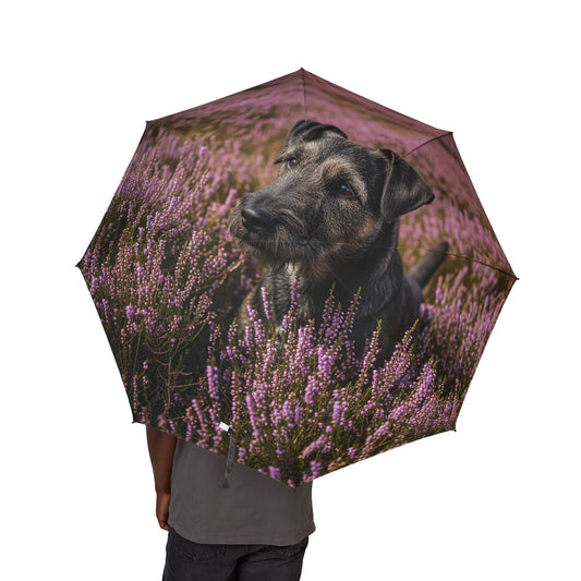 Glen of Imaal Terrier Semi-Automatic Foldable Umbrella