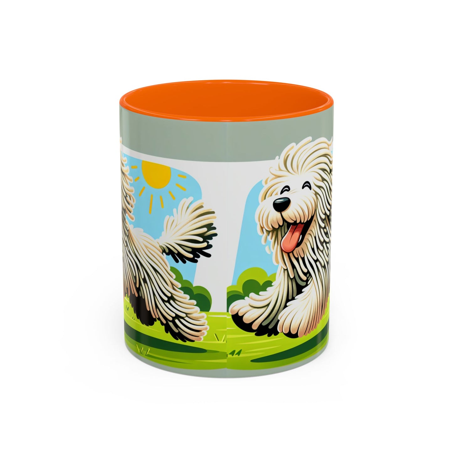 Mug Komondor Accent - Le cadeau idéal pour les amoureux des chiens