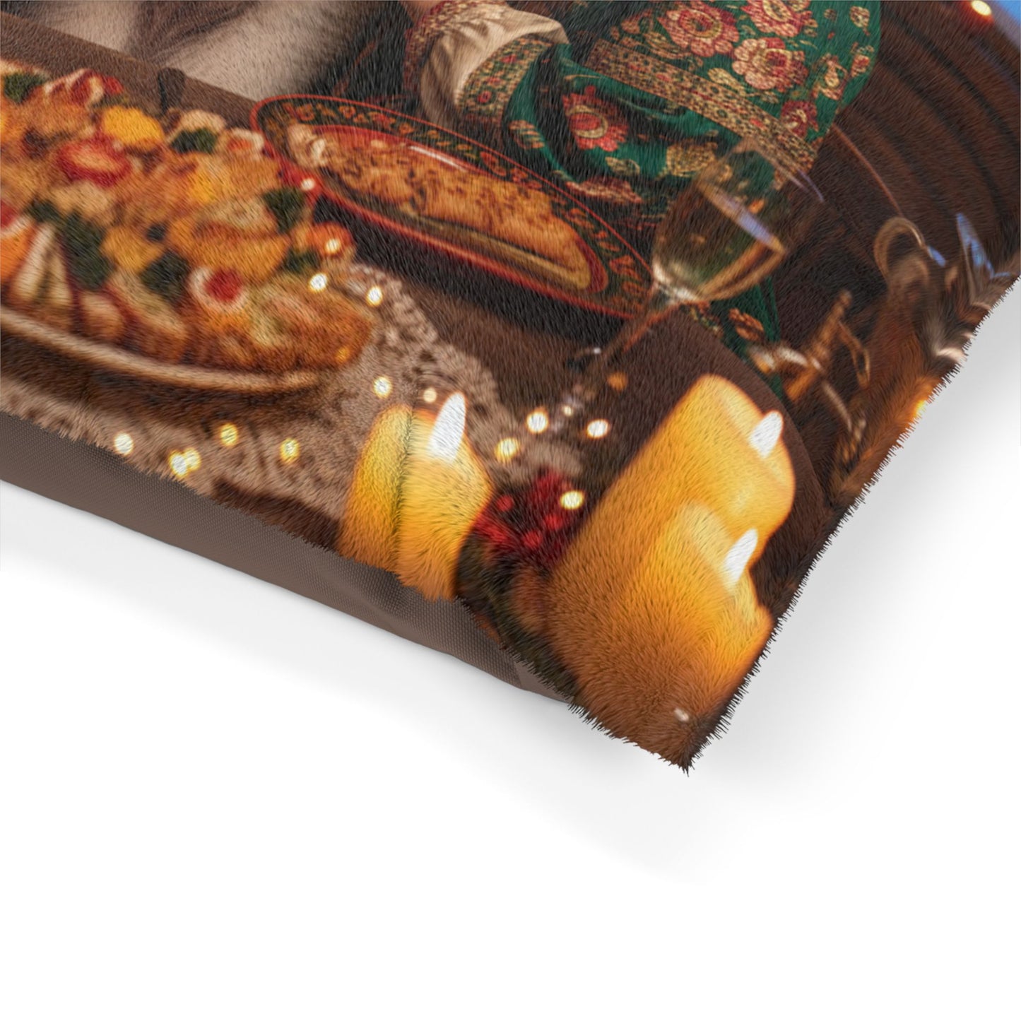 Russian Holiday Feast Pet Bed