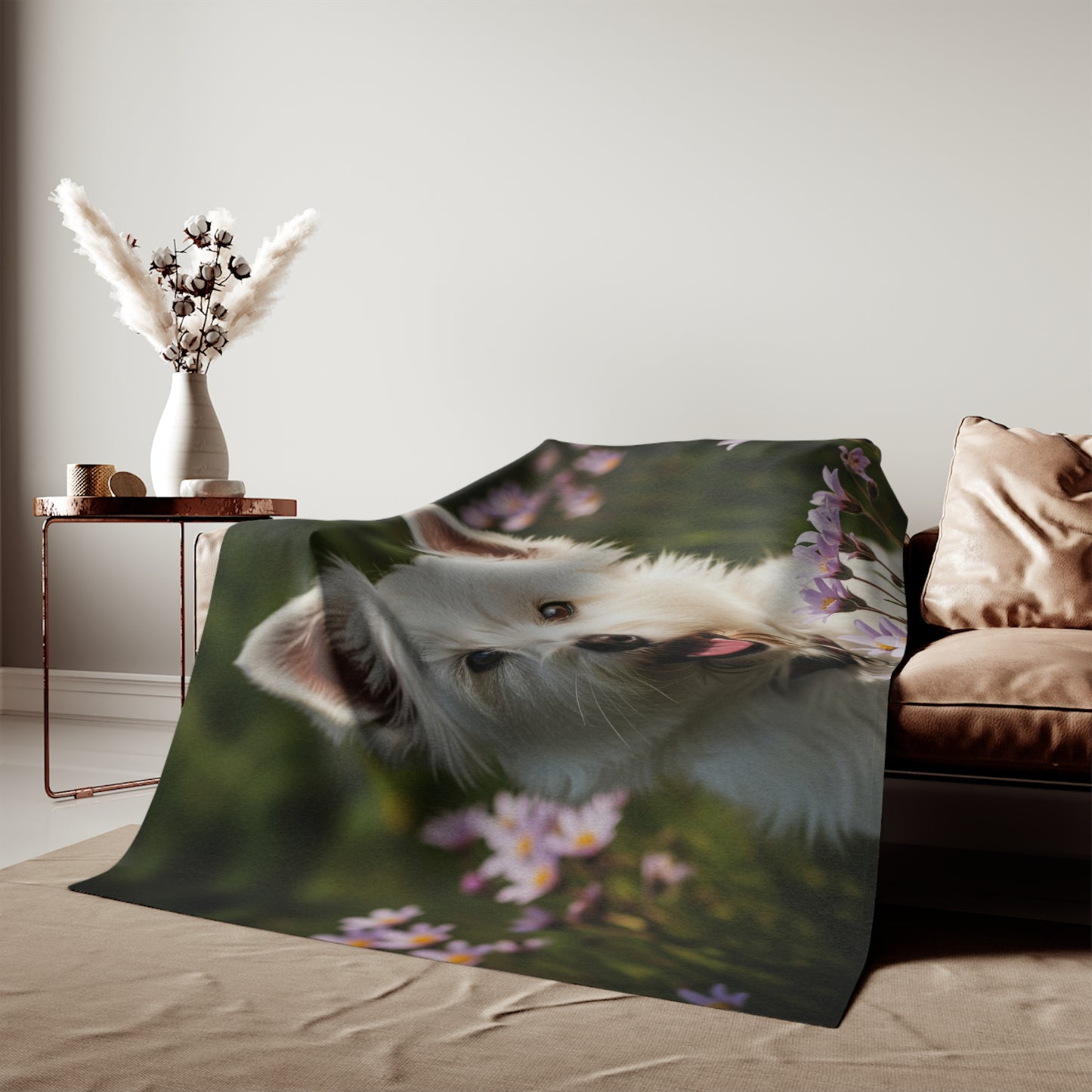 Westiepoo Sweatshirt Blanket