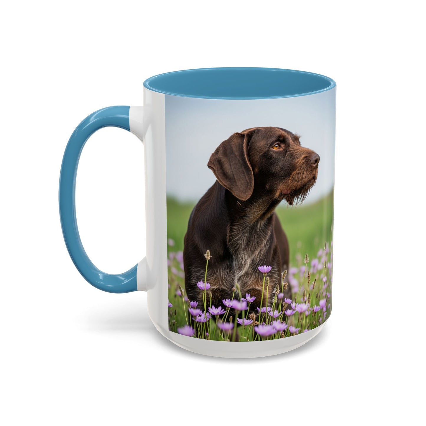German Wirehaired Pointer Accent Coffee Mug - Perfect Gift for Dog Lovers