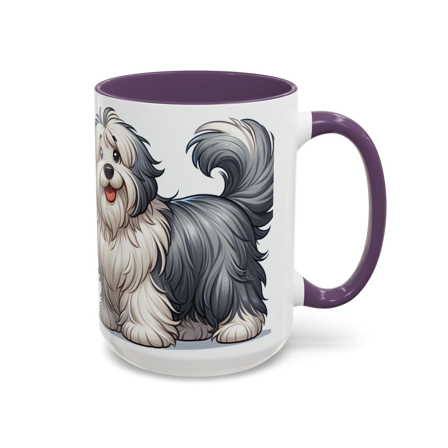 Mug à café à motif de bobtail - Cadeau idéal pour les amoureux des chiens