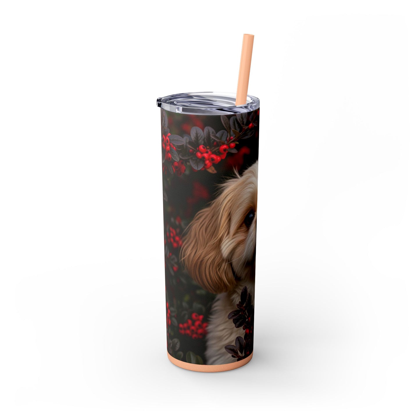 Pekapoo Tumbler with Straw, 20oz