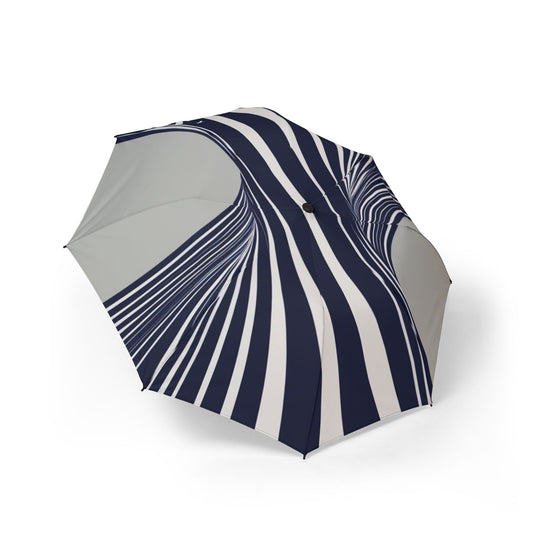 Optical Illusion Semi-Automatic Foldable Umbrella