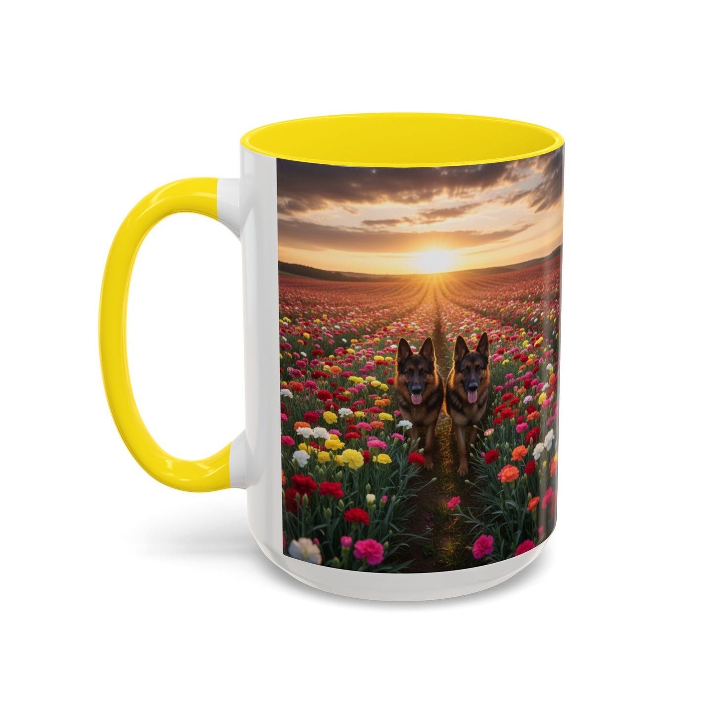 Taza de café con detalles de pastor alemán: el regalo perfecto para los amantes de los perros