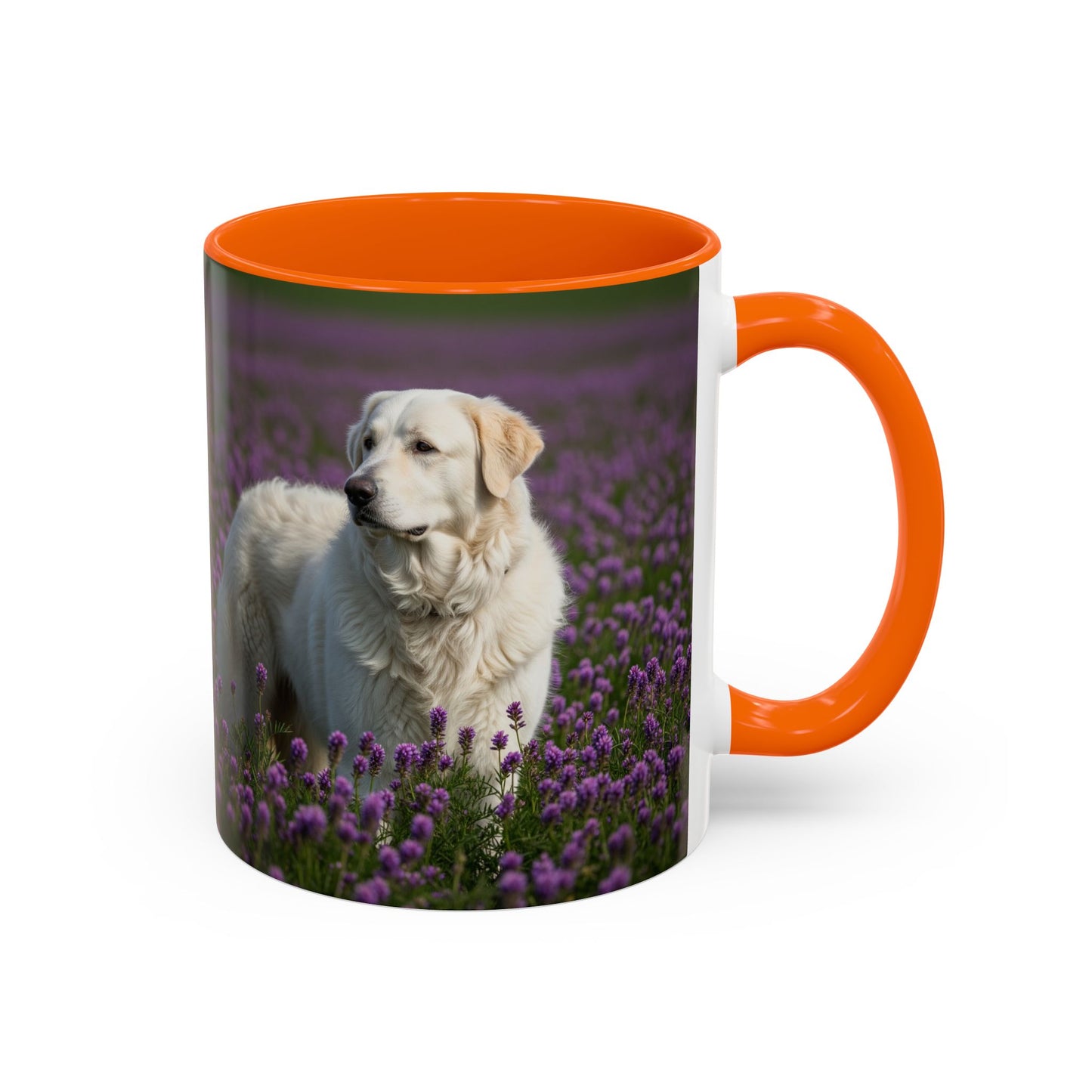 Taza de café con acento Kuvasz: regalo perfecto para los amantes de los perros