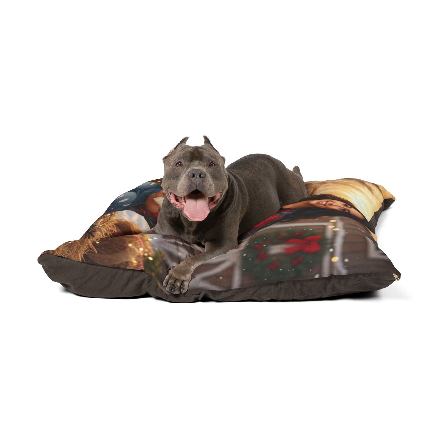 Holiday Farmhouse Pet Bed