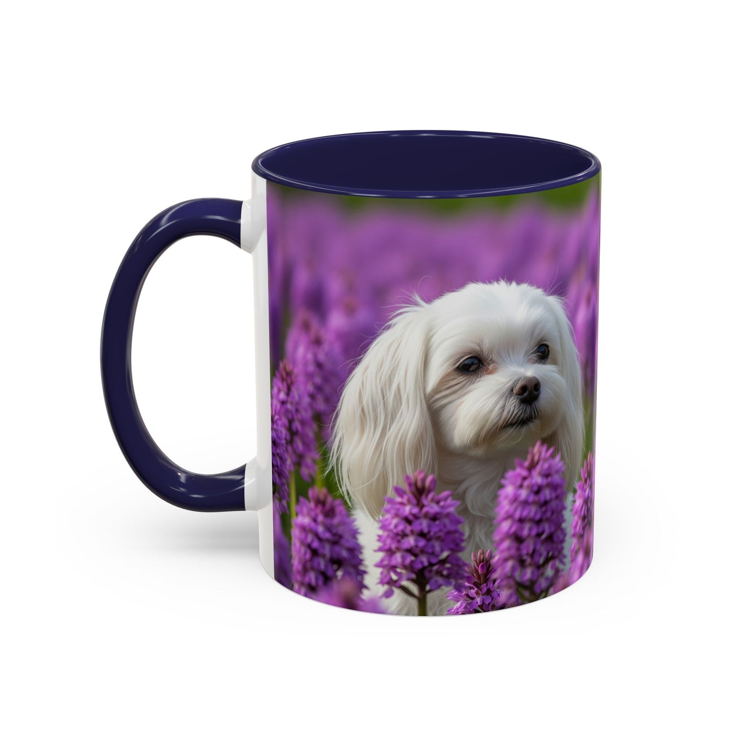 Mug à café à motif maltais - Cadeau idéal pour les amoureux des chiens