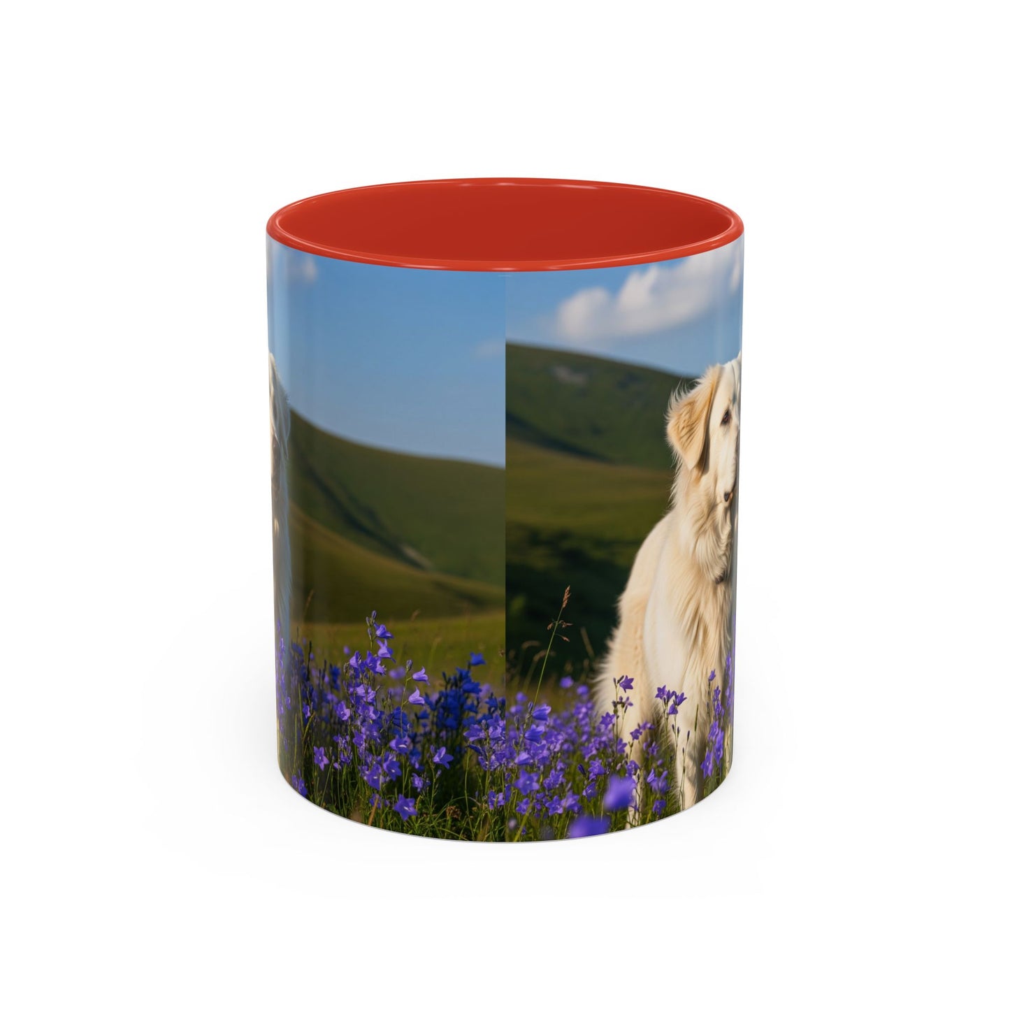 Mug à café avec motif Berger des Carpates roumain - Cadeau idéal pour les amoureux des chiens