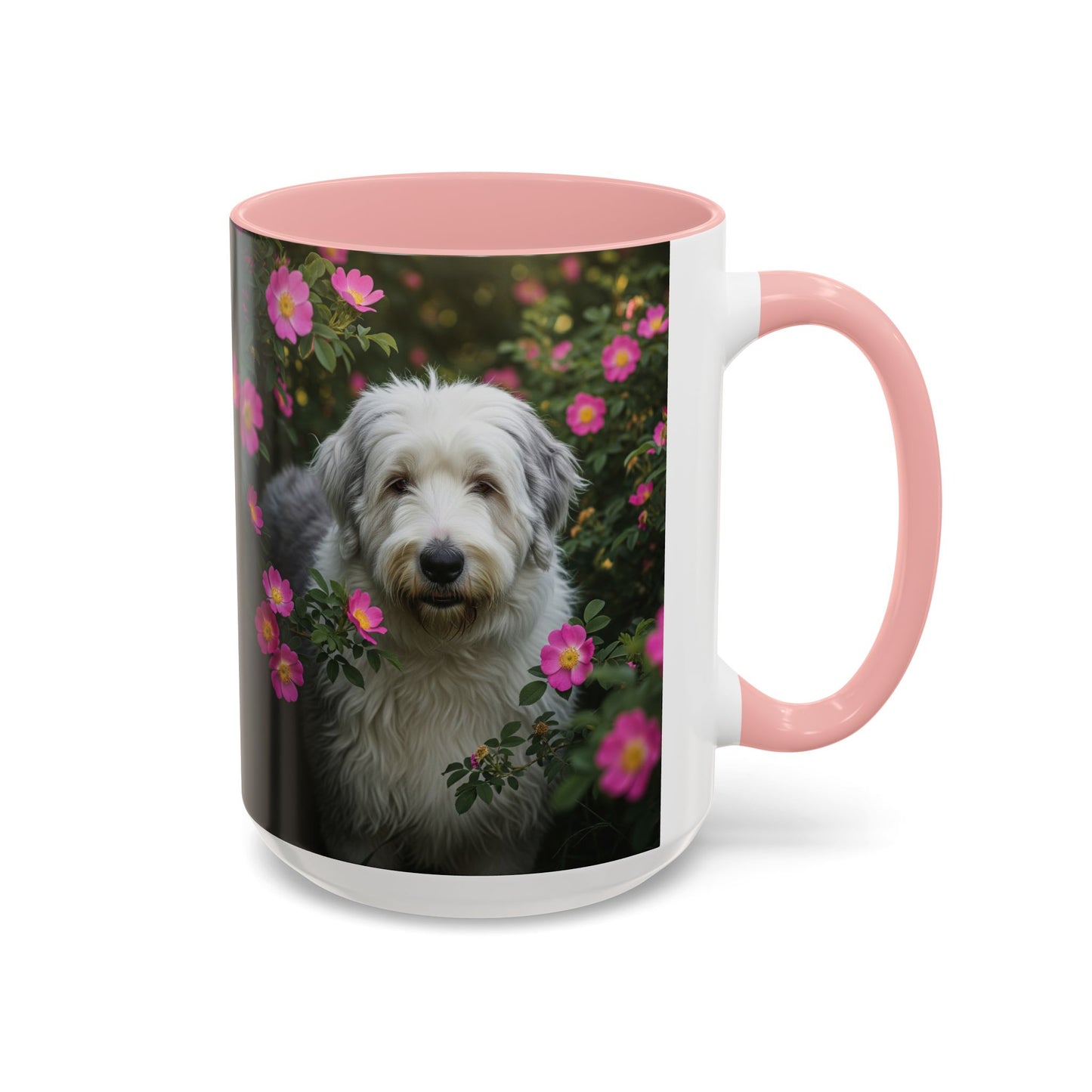 Mug à café à motif de bobtail - Cadeau idéal pour les amoureux des chiens