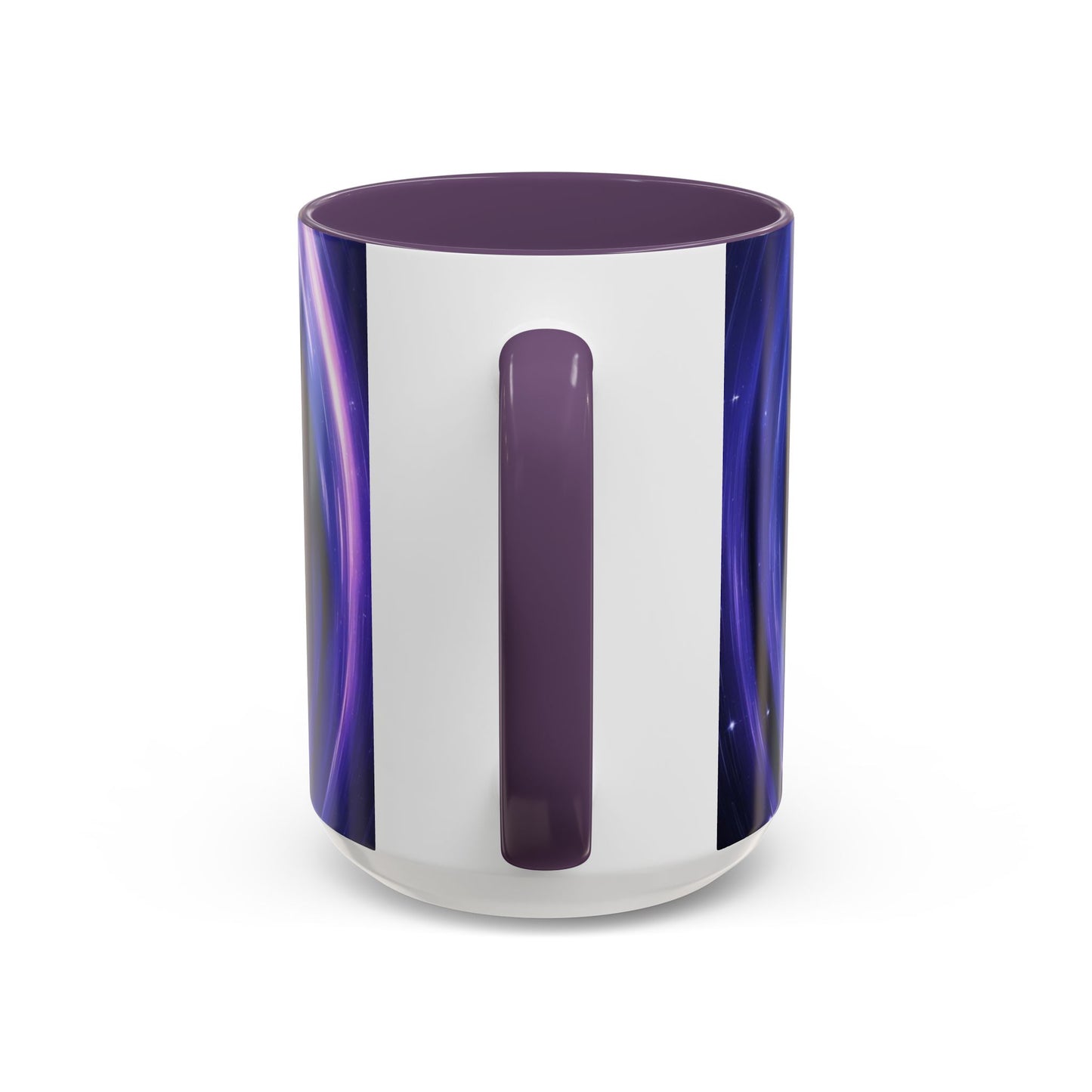 Optical Illusion Accent Mug – Ceramic Coffee Cup