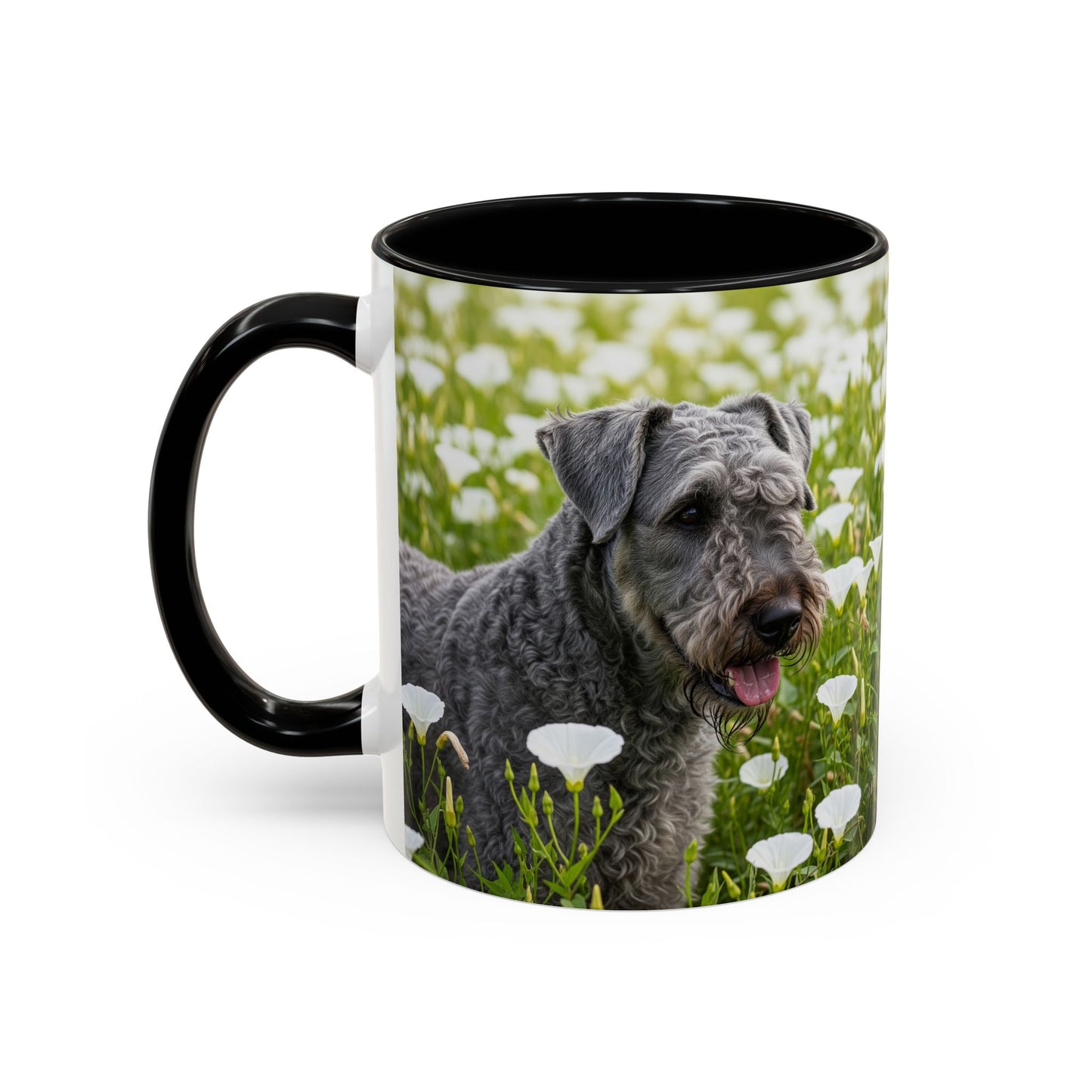 Taza de café con diseño de Kerry Blue Terrier: el regalo perfecto para los amantes de los perros.