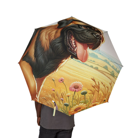 Spanish Mastiff Semi-Automatic Foldable Umbrella