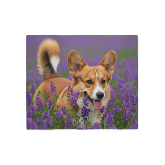 Cardigan Welsh Corgi Sweatshirt Blanket