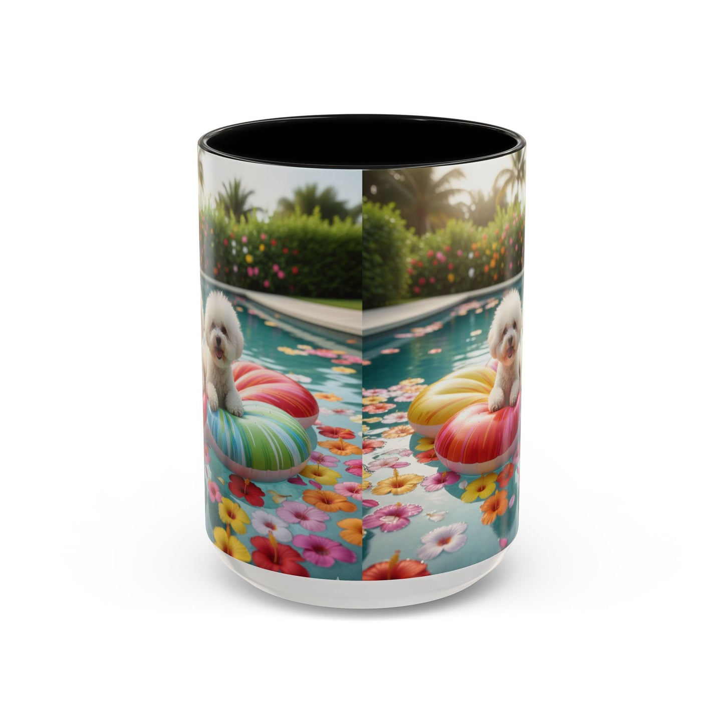 Taza con detalles de Bichón Frisé: el regalo perfecto para los amantes de los perros