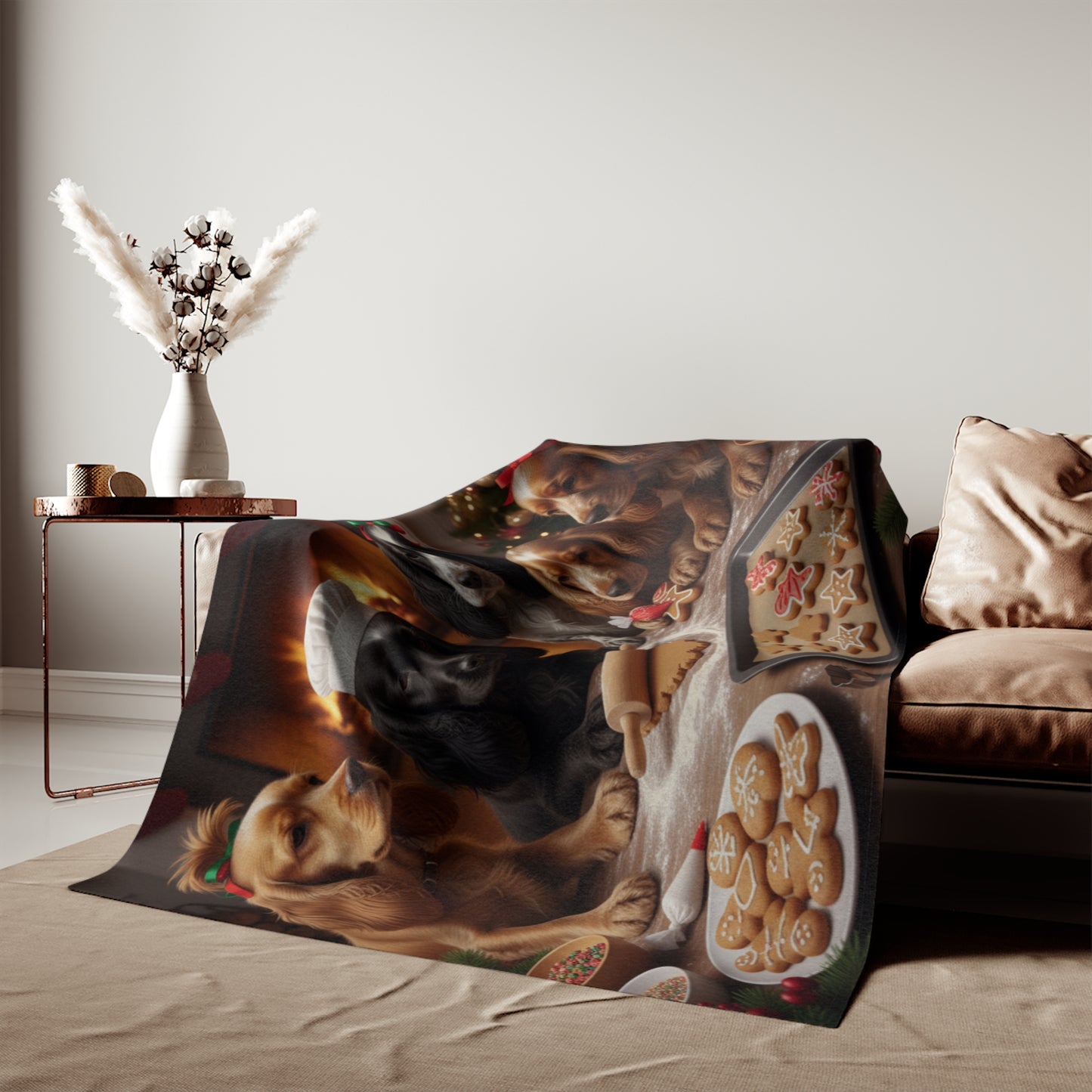 Baking Holiday Treats Blanket