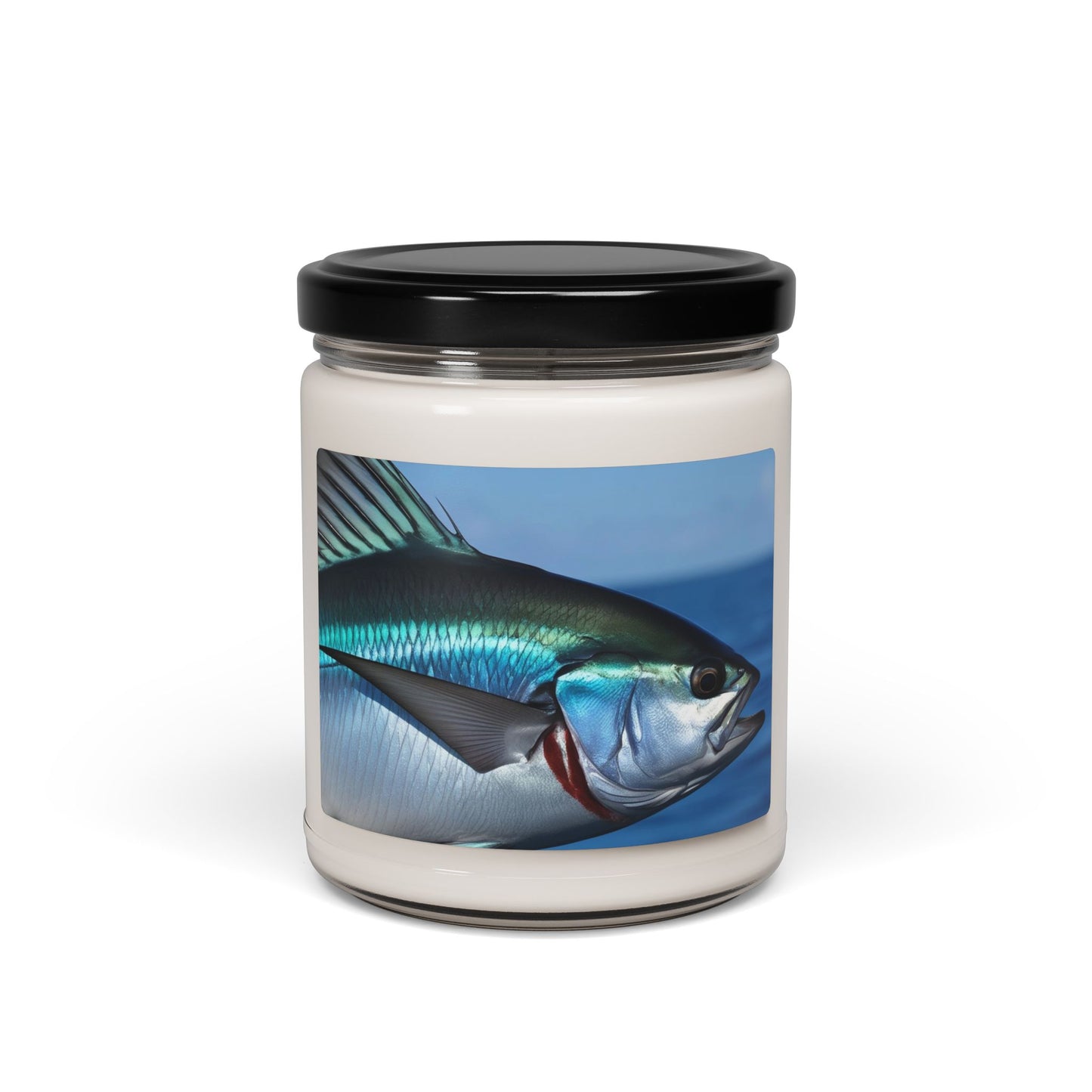 Close Up of a Sailfish's Fin- Scented Soy Candle, 9oz