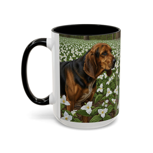 Treeing Walker Coonhound Accent Coffee Mug - Perfect Gift for Dog Lovers