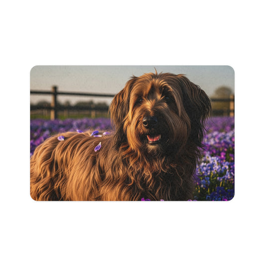 Pet Food Mat (12x18) - Briard