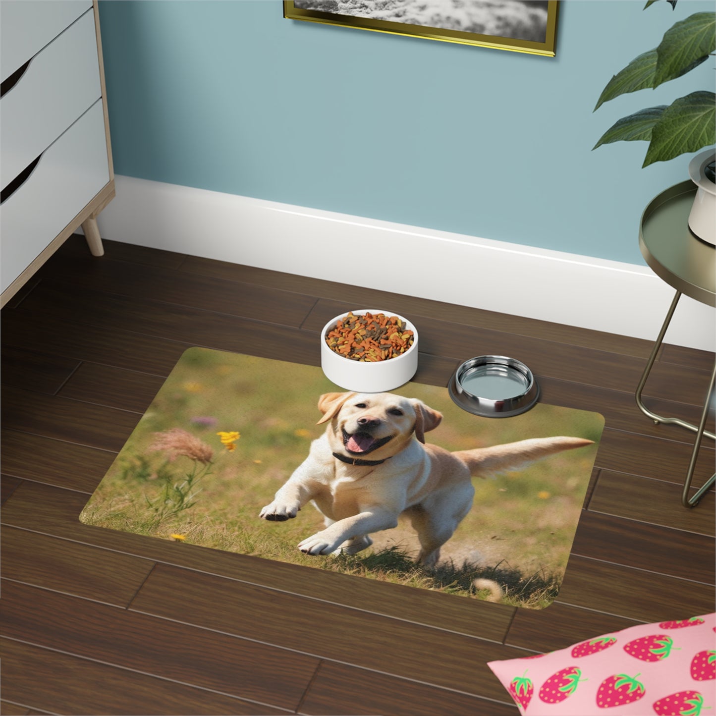 Pet Food Mat (12x18) - Labrador Retriever