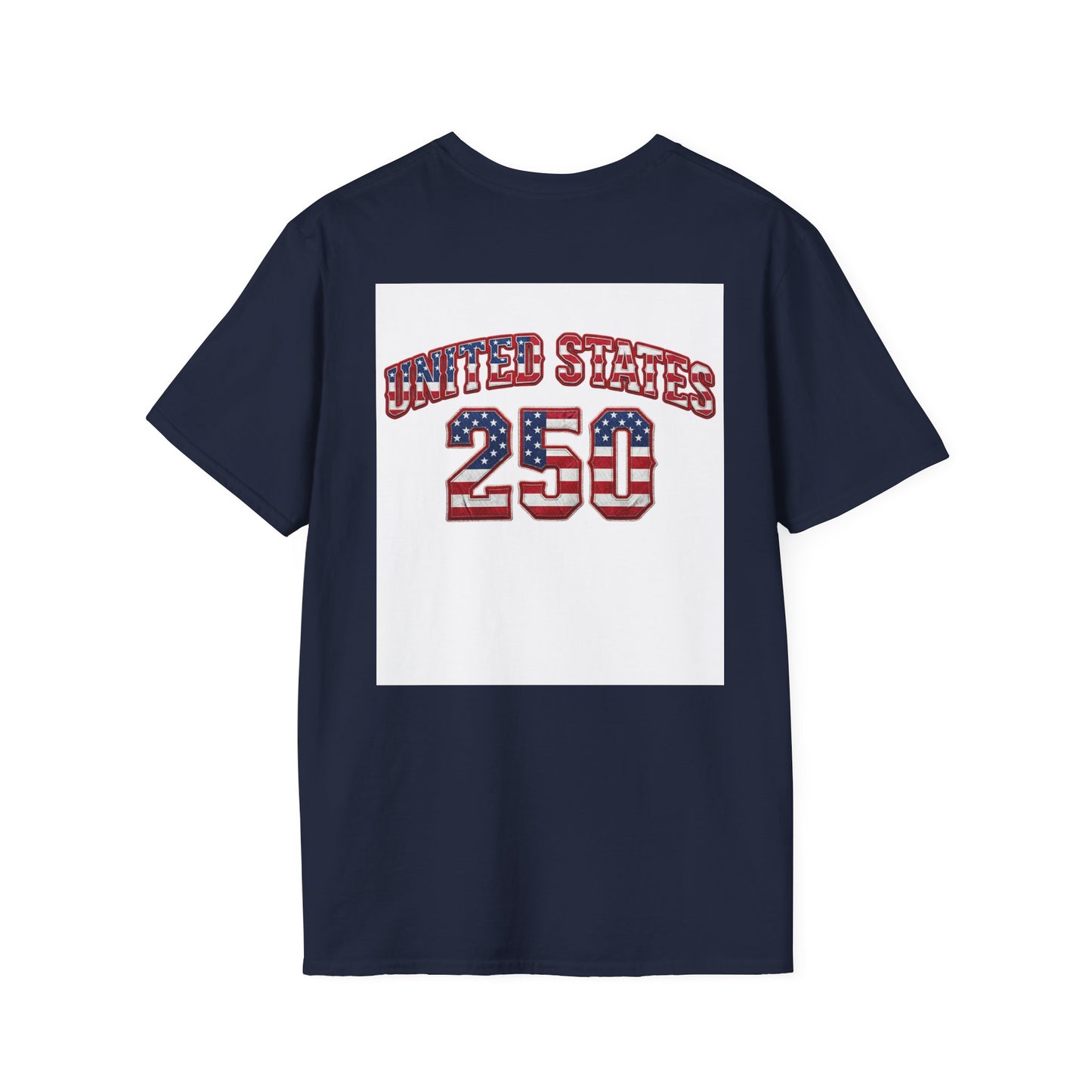 Patriotic T-Shirt — American Flag Dog Tee