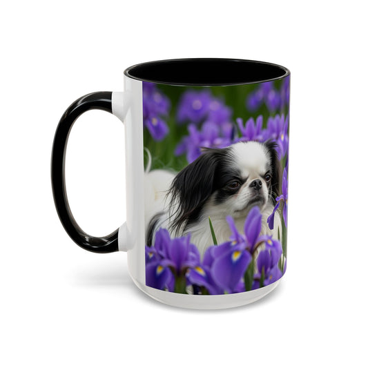 Japanese Chin Accent Coffee Mug - Perfect Gift for Dog Lovers