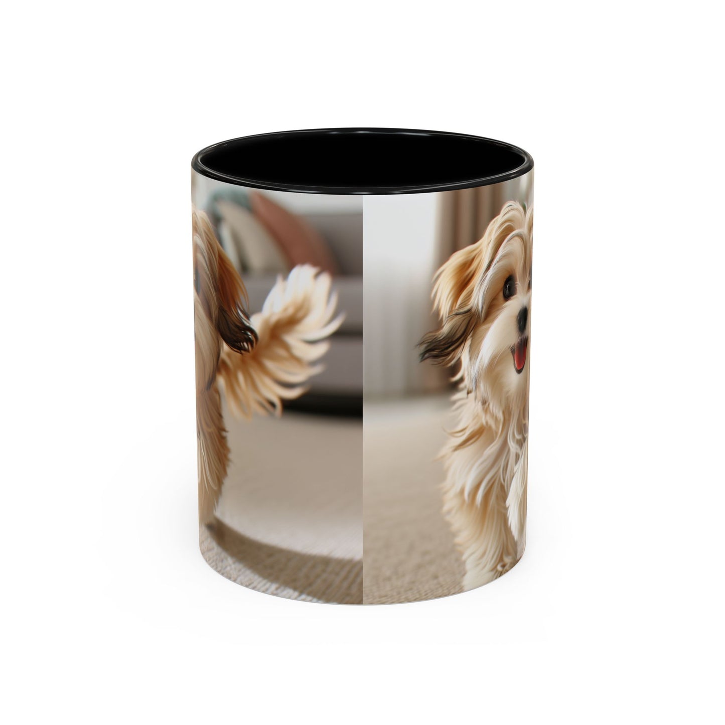 Mug à café Morkie Accent - Cadeau idéal pour les amoureux des chiens