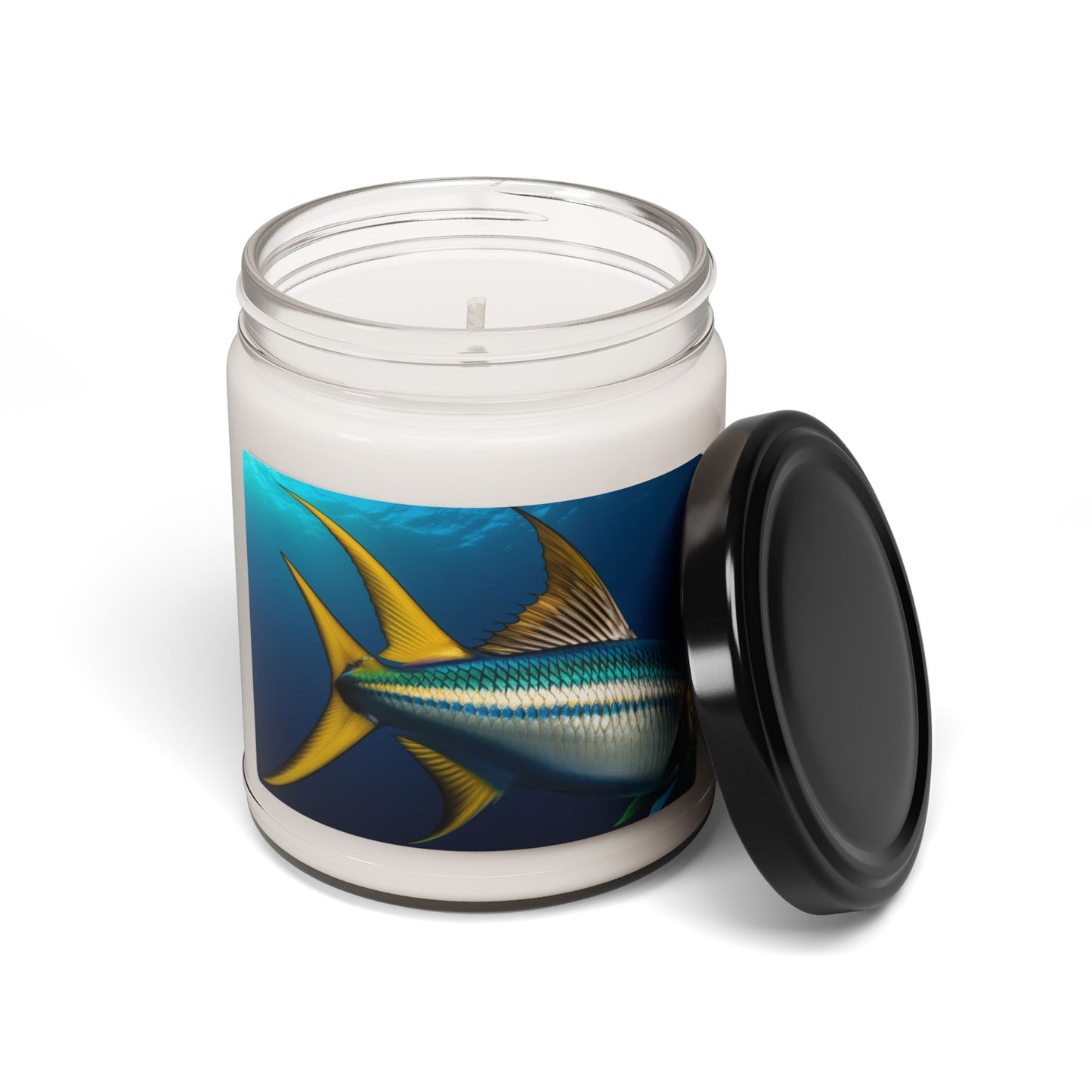 Close Up of a Sailfish's Fin- Scented Soy Candle, 9oz