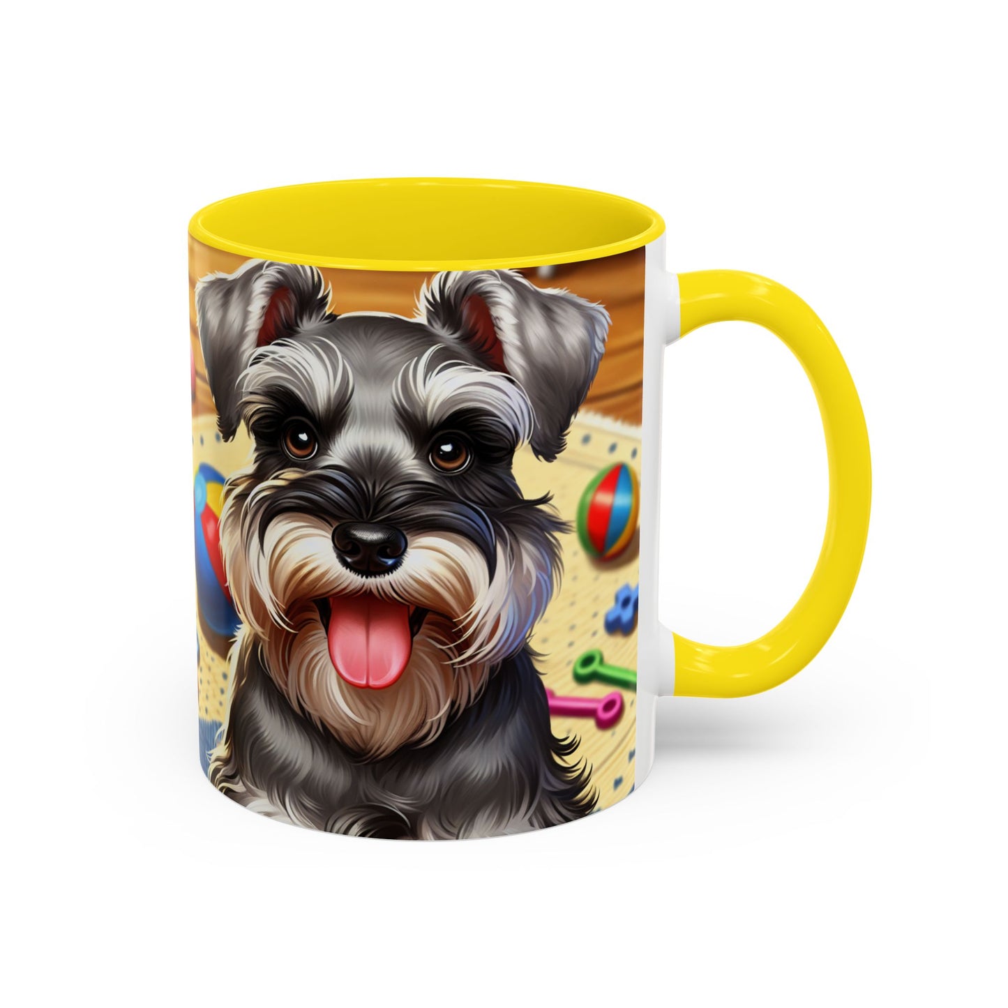 Miniature Schnauzer Accent Coffee Mug - Perfect Gift for Dog Lovers
