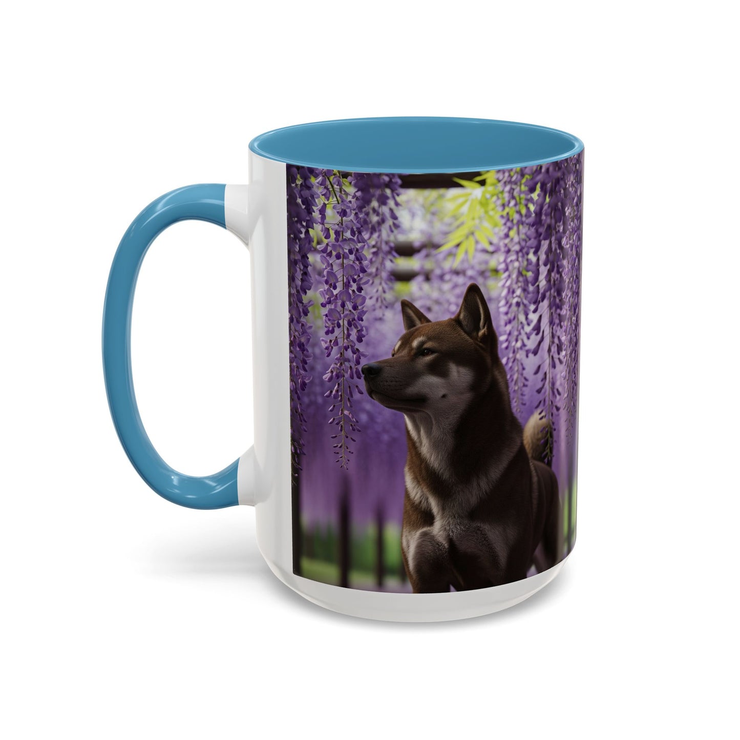 Mug à café Shikoku Accent - Cadeau idéal pour les amoureux des chiens