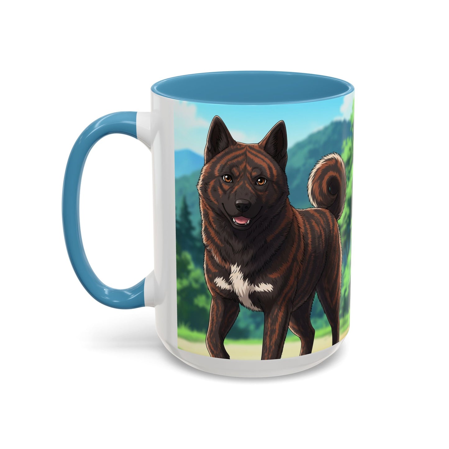 Mug à café Kai Ken Accent - Le cadeau idéal pour les amoureux des chiens